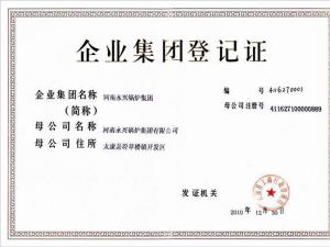 集团登记证